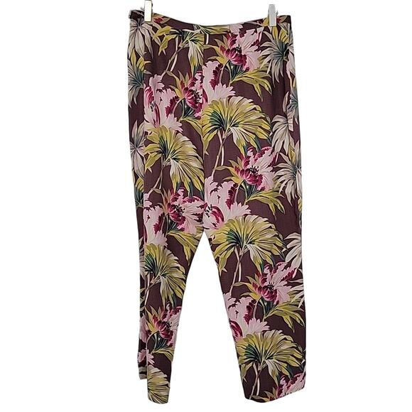 Vintage Tommy Bahama Stretch Silk Pants, 12 - Picture 2 of 7